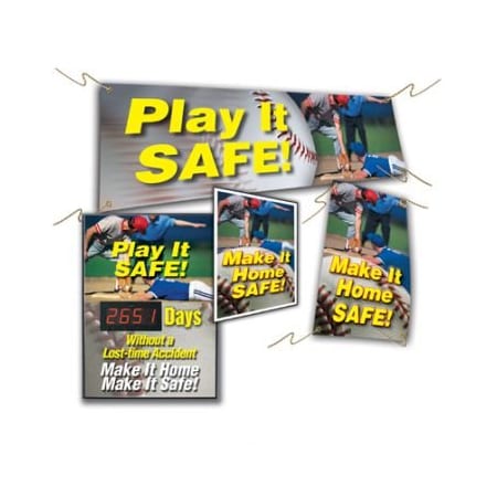 Accuform SAFETY CAMPAIGN KITS MAKE IT HOME SAFE MSK420 MSK420